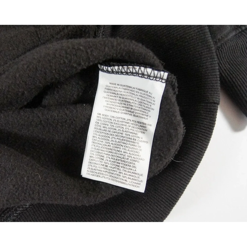 The North Face Sweatshirt Mens Large Black Hoodie Pullover Adult Sweater Outdoor